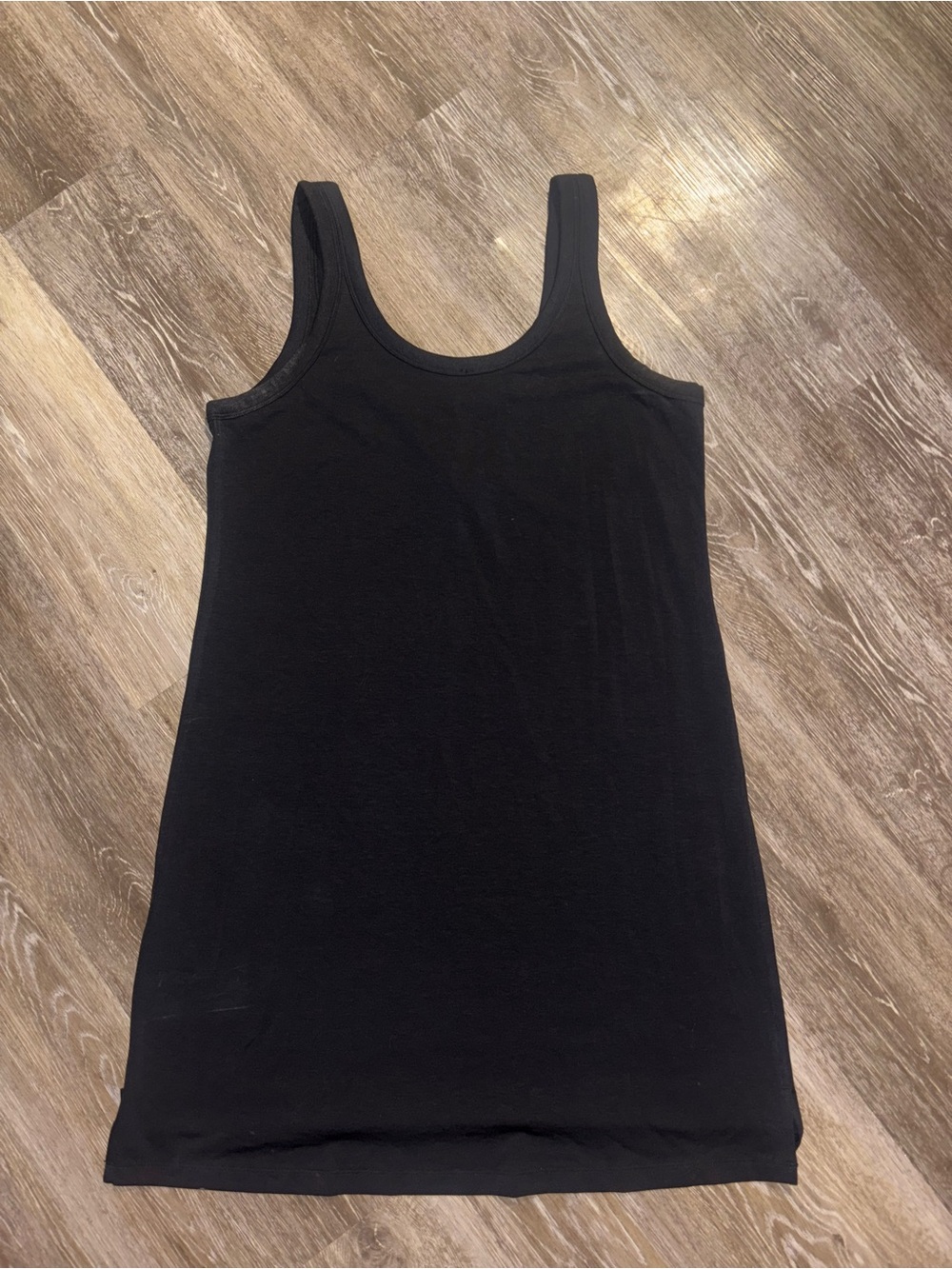 lululemon athletica Black Scoop Neck Mini Dress